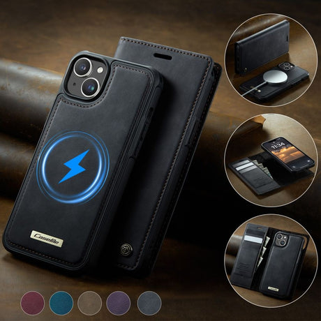 CaseMe iPhone 13 Fodral C49 Series Svart