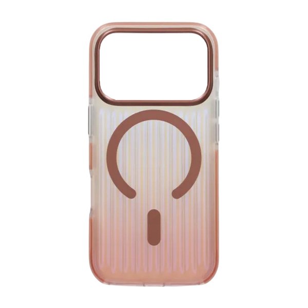 iPhone 17 Pro Skal Korrugerad MagSafe Roseguld