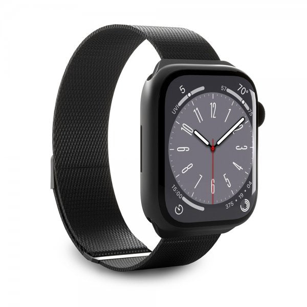 Puro Apple Watch 38/40/41/42mm Armband Milanese Svart