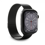 Puro Apple Watch 38/40/41/42mm Armband Milanese Svart