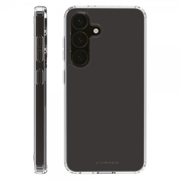 Vivanco Samsung Galaxy S25 Plus Skal Crystal Clear Transparent