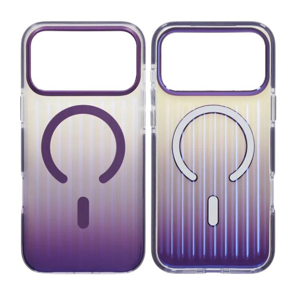 iPhone 17 Pro Max Skal Korrugerad MagSafe Lila