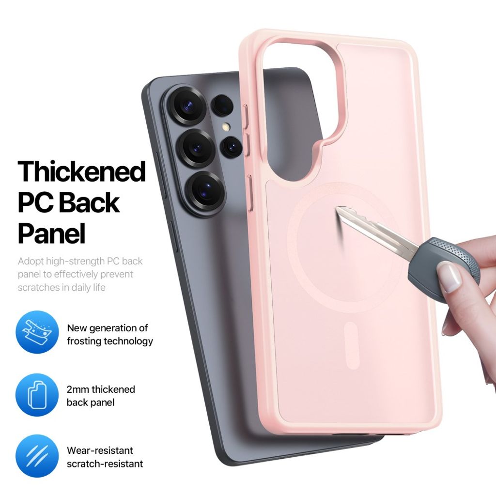 Dux Ducis Samsung Galaxy S26 Ultra Skal Yind Series MagSafe Rosa