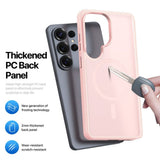 Dux Ducis Samsung Galaxy S26 Ultra Skal Yind Series MagSafe Rosa