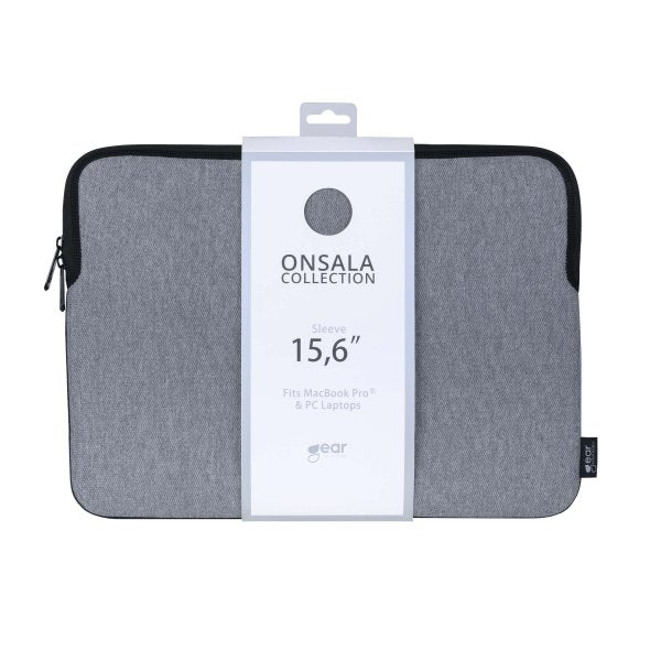 Onsala Sleeve Laptopfodral 15.6" Grå