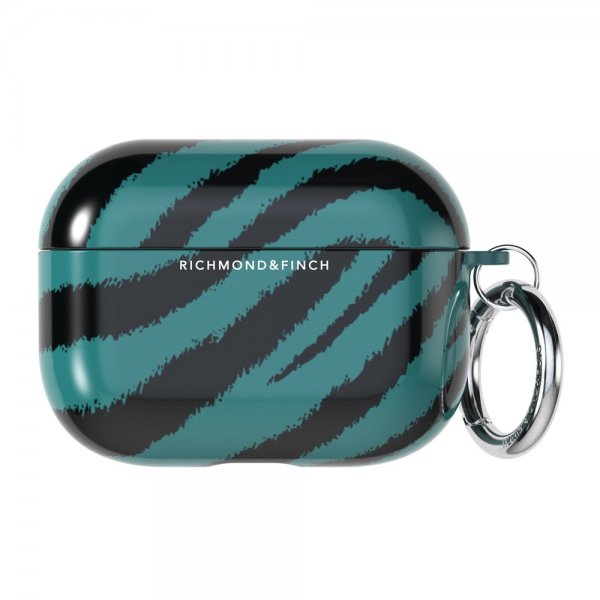 Richmond & Finch AirPods Pro Skal Emerald Zebra