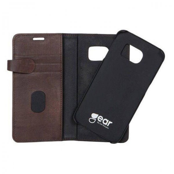 Buffalo Samsung Galaxy S6 Edge Fodral 2in1 Magnet Case Brun
