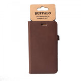 Buffalo iPhone Xs Max Fodral 2in1 Magnet Case Brun