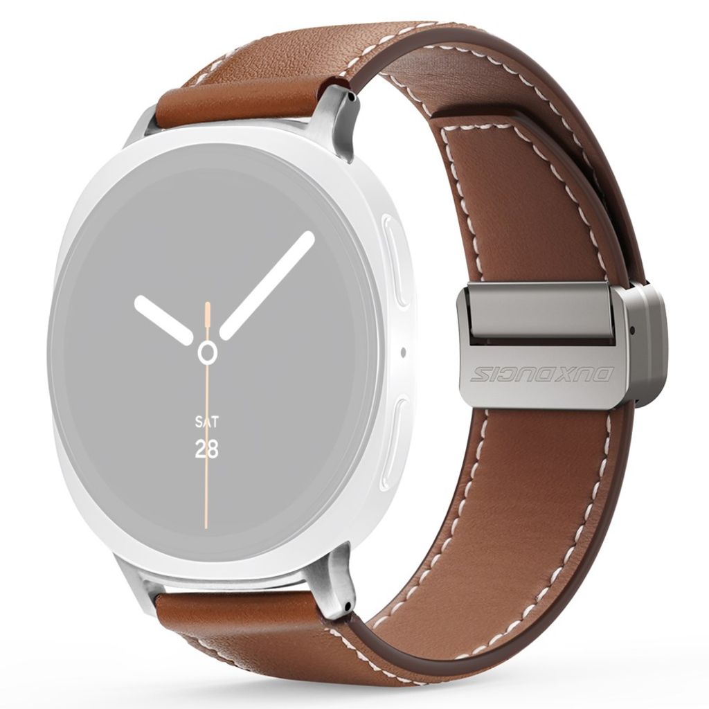 Dux Ducis Samsung Galaxy Watch 8/9 40/44mm/8 Classic 46mm Armband YA Series Brun