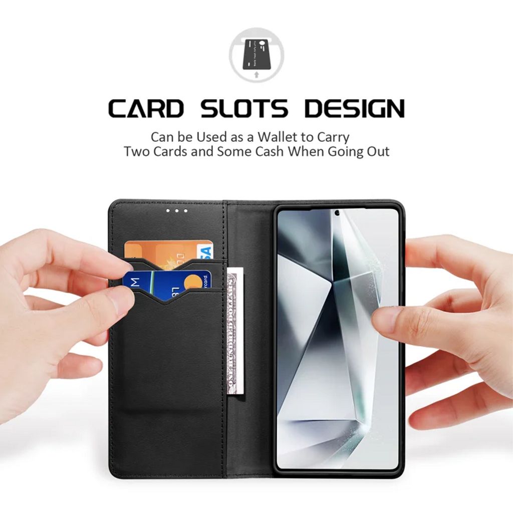Dux Ducis Samsung Galaxy S25 Ultra Fodral Hivo Series Svart