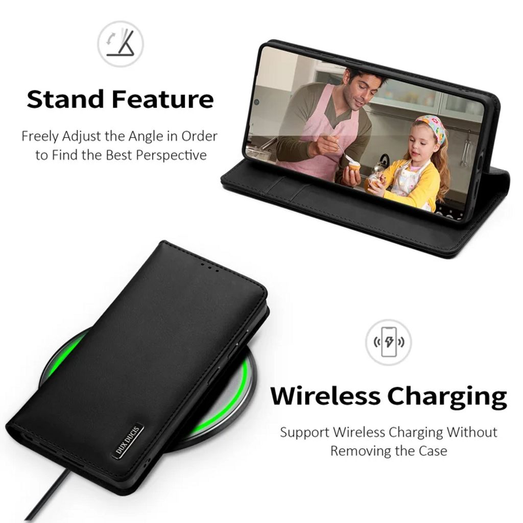 Dux Ducis Samsung Galaxy S25 Ultra Fodral Hivo Series Svart