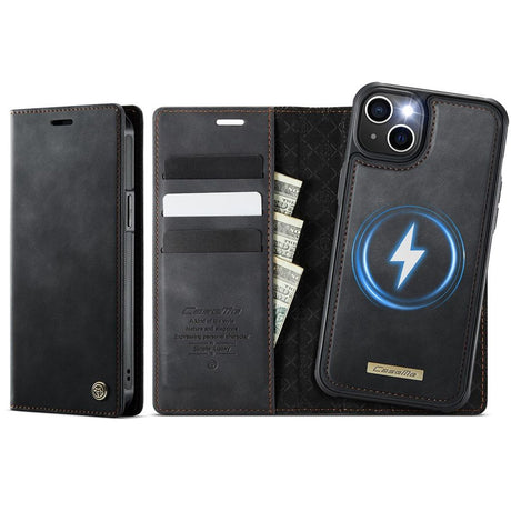 CaseMe iPhone 14 Plus/iPhone 15 Plus Fodral C49 Series Svart