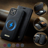 CaseMe iPhone 14 Plus/iPhone 15 Plus Fodral C49 Series Svart