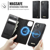 CaseMe iPhone 14 Plus/iPhone 15 Plus Fodral C49 Series Svart