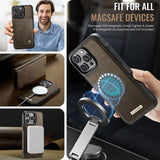 CaseMe iPhone 15 Pro Max Fodral C49 Series Brun
