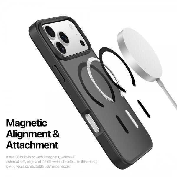Dux Ducis iPhone 17 Pro Skal Yind Series MagSafe Svart