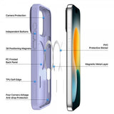 Dux Ducis iPhone 17 Pro Max Skal Yind Series MagSafe Lila