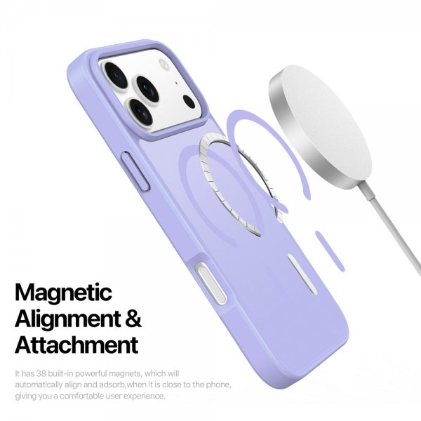 Dux Ducis iPhone 17 Pro Max Skal Yind Series MagSafe Lila