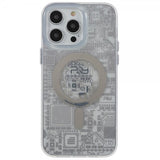 iPhone 14 Pro Max Skal PQY Geek Series MagSafe Silver
