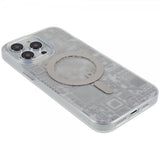 iPhone 14 Pro Max Skal PQY Geek Series MagSafe Silver