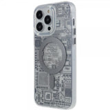 iPhone 14 Pro Max Skal PQY Geek Series MagSafe Silver