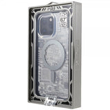 iPhone 14 Pro Max Skal PQY Geek Series MagSafe Silver