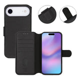 Rvelon iPhone Air Fodral Äkta Läder Svart