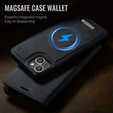 CaseMe iPhone 13 Fodral C49 Series Svart