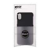 Gear iPhone X/Xs Skal Hårdplast Svart