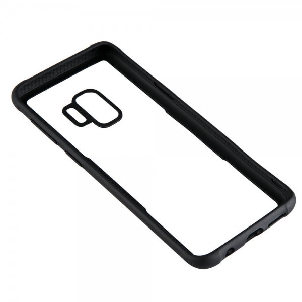 Gear Samsung Galaxy S9 Skal Härdat Glas Klar Svart