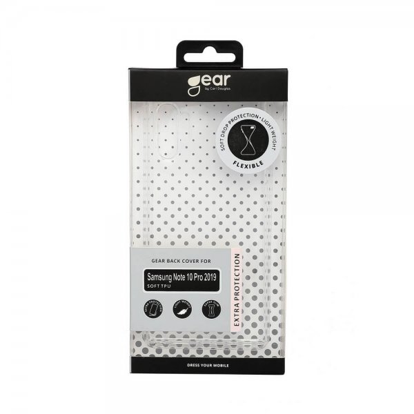 Gear Samsung Galaxy Note 10 Plus Skal TPU Transparent