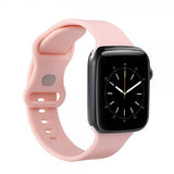 Gear Apple Watch 38/40/41/42mm Armband Silikon Rosa