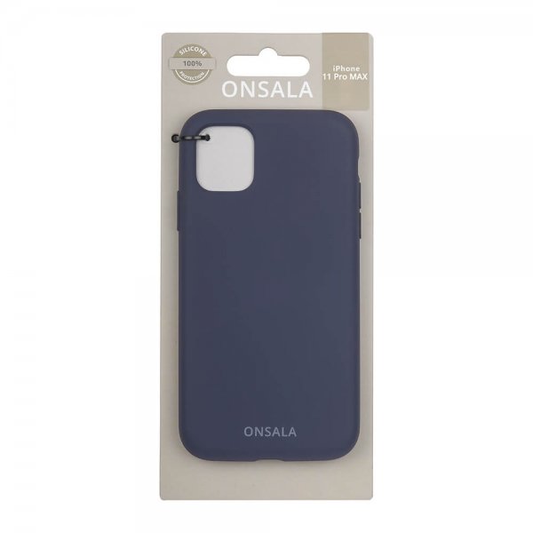Onsala iPhone 11 Pro Max Skal Silikon Cobalt Blue