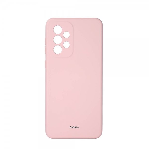 Onsala Samsung Galaxy A33 5G Skal Silikon Chalk Pink