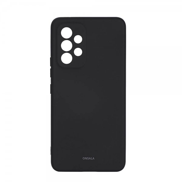 Onsala Samsung Galaxy A53 5G Skal Silikon Svart