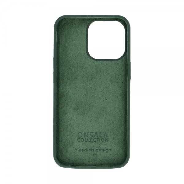 Onsala iPhone 13 Pro Skal Silikon Olive Green