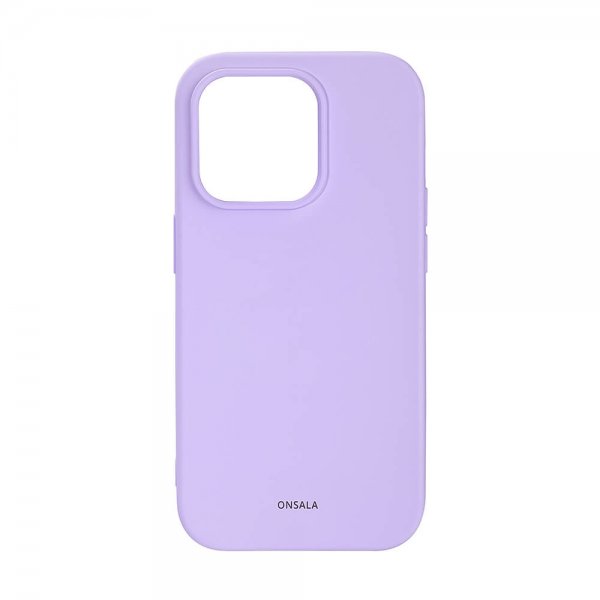 Onsala iPhone 14 Pro Skal Silikon Lila