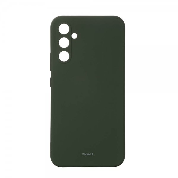 Onsala Samsung Galaxy A34 5G Skal Silikon Dark Green