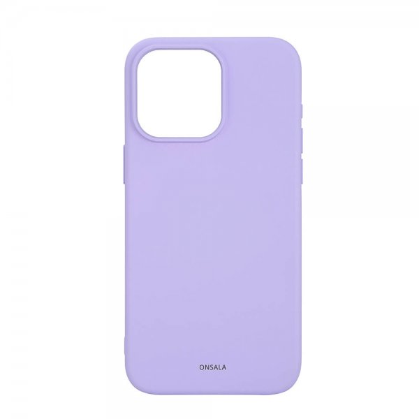 Onsala iPhone 15 Pro Max Skal Silicone Touch MagSeries Lila