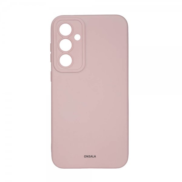 Onsala Samsung Galaxy S23 FE Skal Silikon Chalk Pink
