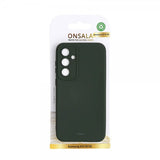Onsala Samsung Galaxy S23 FE Skal Silikon Olive Green