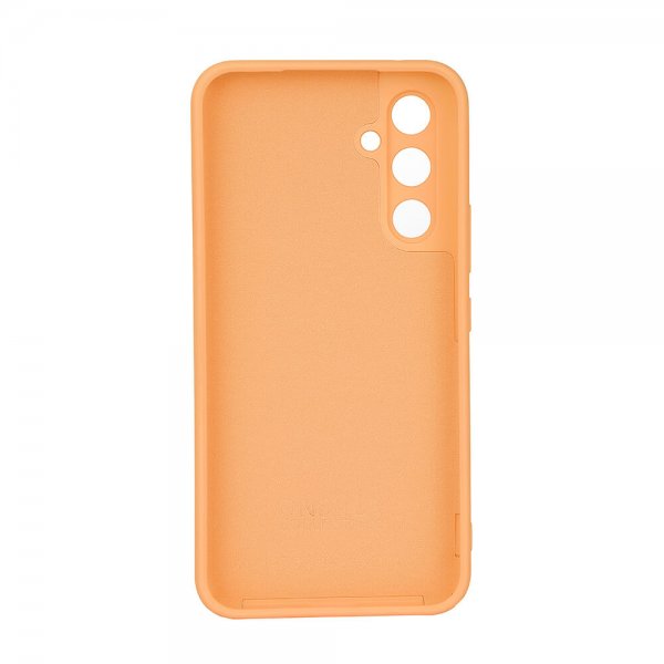 Onsala Samsung Galaxy A55 Skal Silikonkänsla Apricot