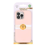 Onsala iPhone 16 Pro Max Skal Silikonkänsla Chalk Pink