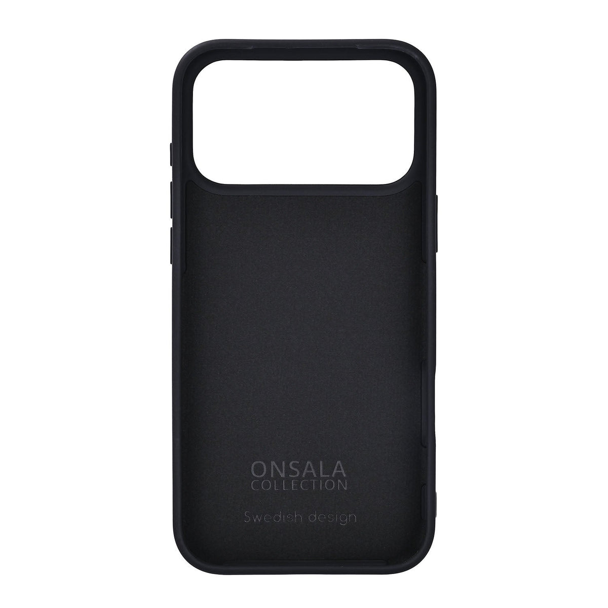 Onsala iPhone 17 Pro Max/iPhone 18 Pro Max Skal Silikonkänsla Svart