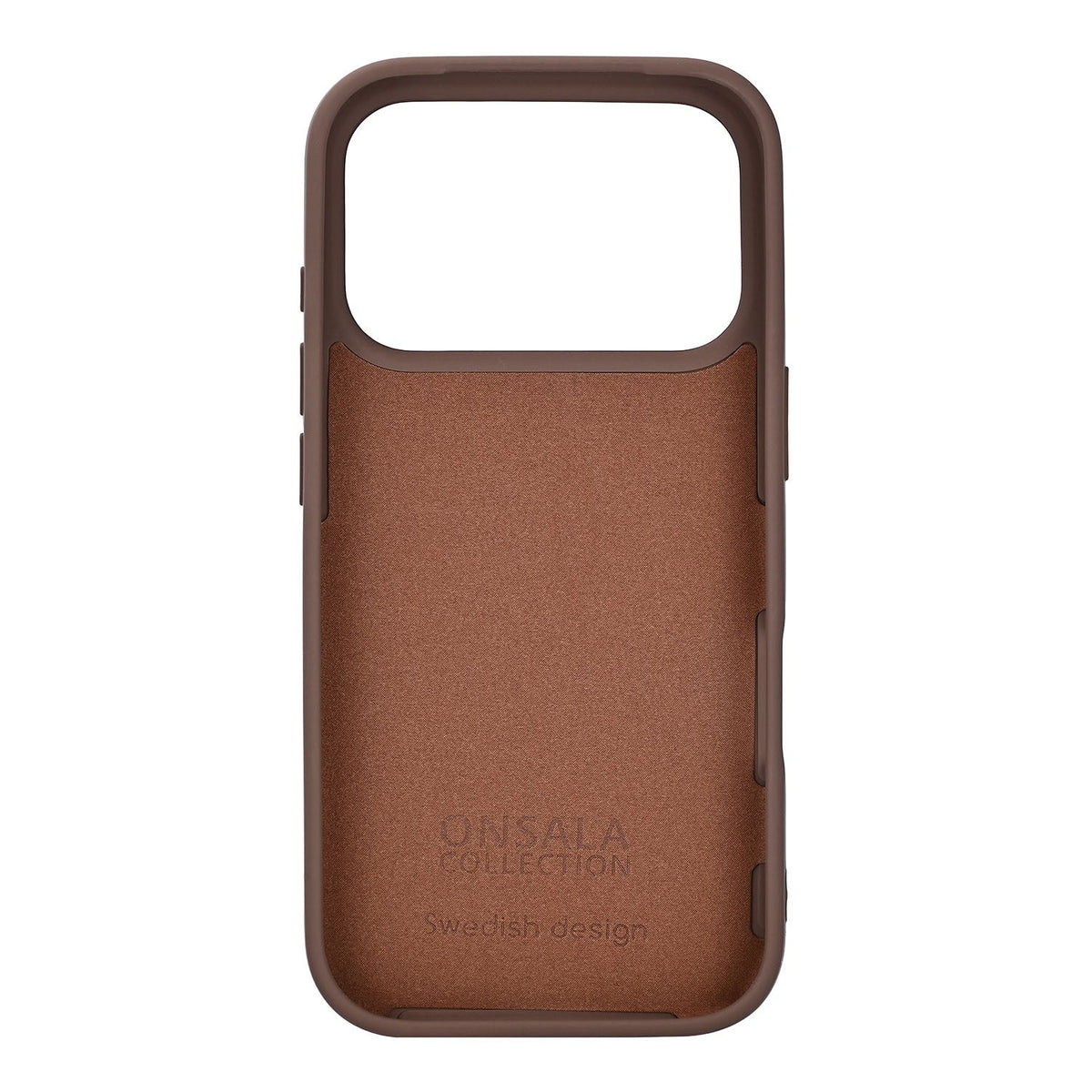 Onsala iPhone 17 Pro/iPhone 18 Pro Skal Silikonkänsla Chocolate