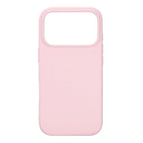 Onsala iPhone 17 Pro Skal Silikonkänsla Chalk Pink