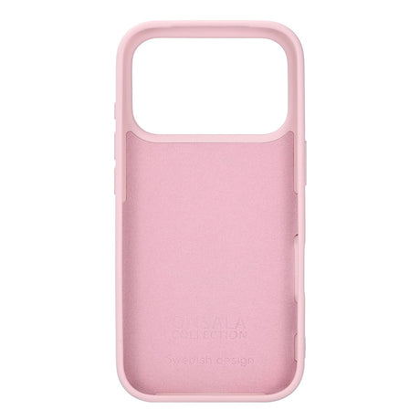 Onsala iPhone 17 Pro/iPhone 18 Pro Skal Silikonkänsla Chalk Pink
