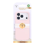 Onsala iPhone 17 Pro/iPhone 18 Pro Skal Silikonkänsla Chalk Pink