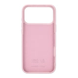 Onsala iPhone 17 Pro Max/iPhone 18 Pro Max Skal Silikonkänsla Chalk Pink