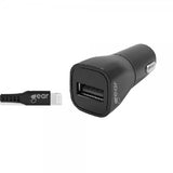 Gear Billaddare 1xUSB 2.4A Lightning Kabel 1m MFI Svart